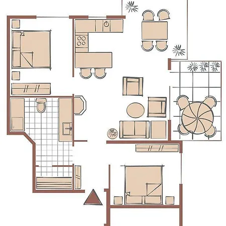 Apartmán Strandpark-grossenbrode-haus-moewennest-wohnung-8-typ-ii Großenbrode